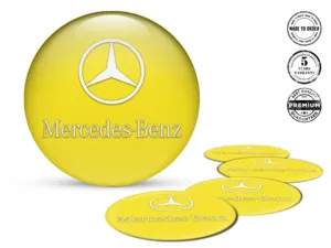 Mercedes Silikonaufkleber Logo Luxus Raddekoration